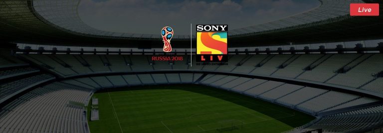 2018 FIFA World Cup Russia Live Streaming Sony LIV Application