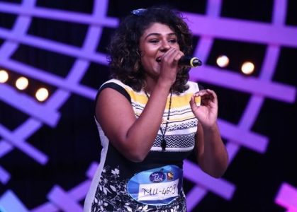 Lekshmi Jayan at Indian Idol Season 10