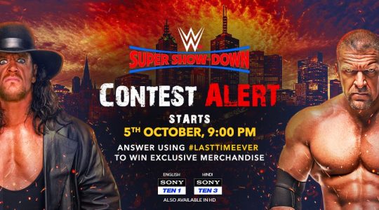 WWE Super ShowDown 2018 Live India