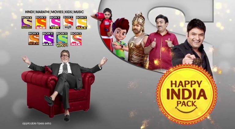 Happy India Package Sony Networks India