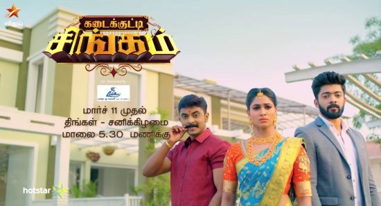 vijay tv serial kadaikutty singam