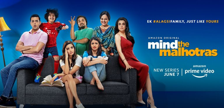 First Look Poster of Amazon Original Series Mind The Malhotras