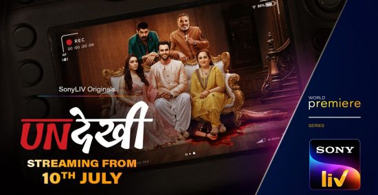 Undekhi Web Series on Sony LIV Application