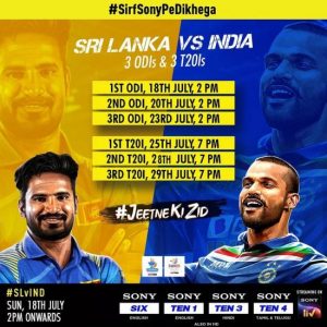 Sri Lanka-India Second T20I