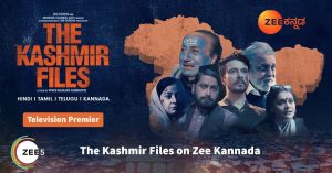 The Kashmir Files Premier on Zee Kannada