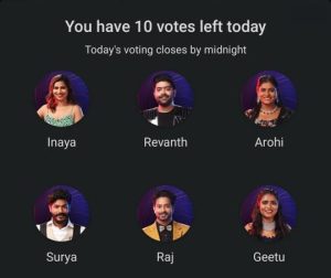 Week 4 Bigg Boss Telugu Evictions