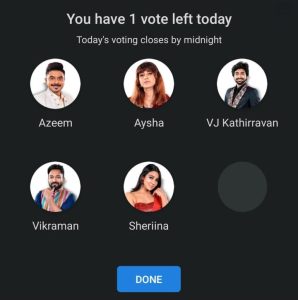 Hotstar App Online Vote Bigg Boss Show