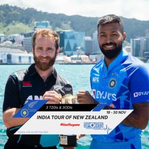 NZ Vs Ind Live On DD Free Dish