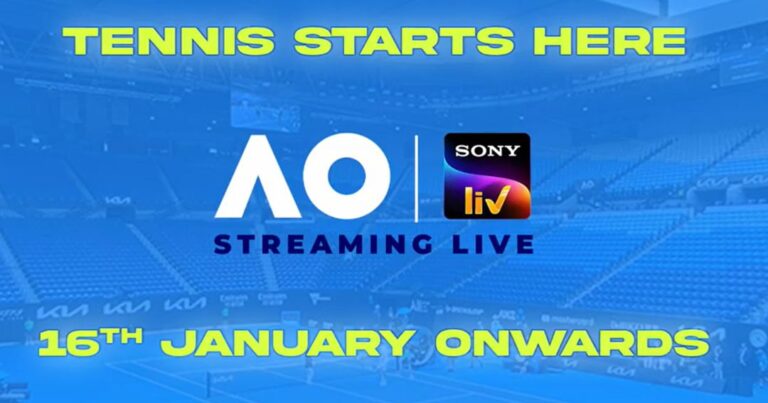 Australian Open 2023 Online - Sony LIV