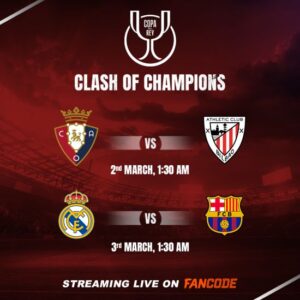 Copa del Rey Live Streaming