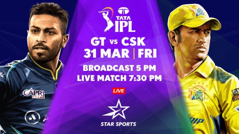 GT Vs CSK Live