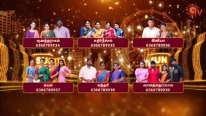 Favorite Serial - Sun Kudumbam Viruthugal 2023 Vote