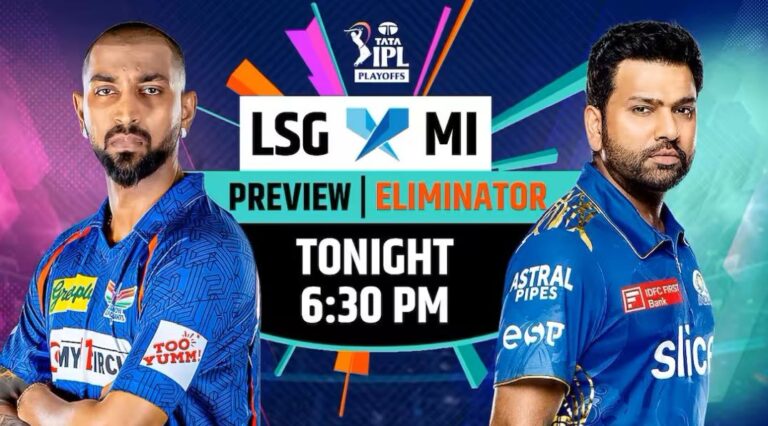 MI Vs LSG Live Streaming