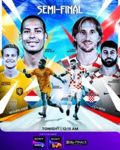 Netherlands Vs Croatia UEFA Nations League 2023 Semi Finals Live