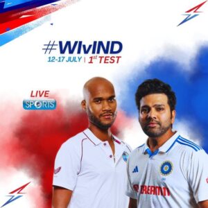 WI Vs IND Live DD Sports