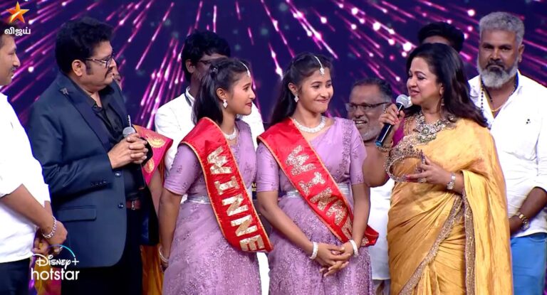 Rubeena and Rubaseena Are Kathanaayagi Winners