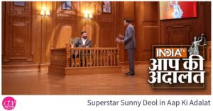 Sunny Deol in Aap Ki Adalat - Gadar 3