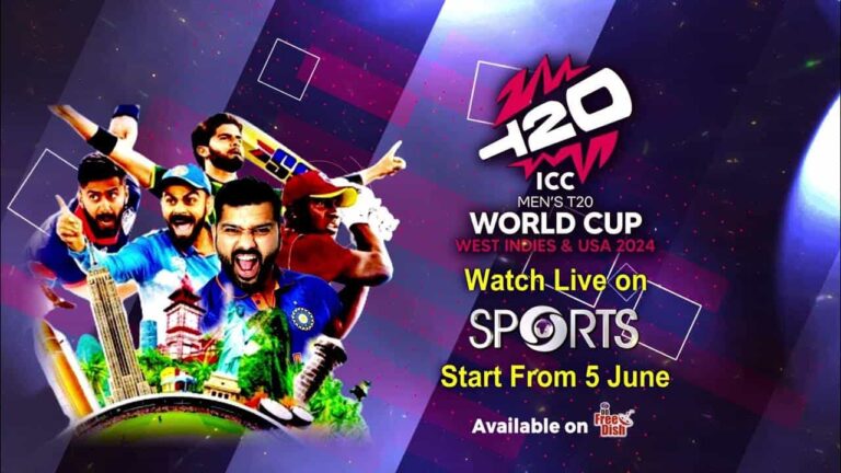 T20 World Cup 2024 DD Sports