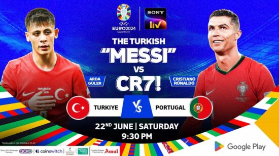 Türkiye Vs Portugal SonyLIV