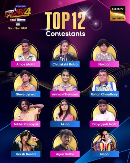 India's Best Dancer Season 4 Contestants 